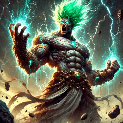 The Divine Conqueror – Godlike Strength - PRINT