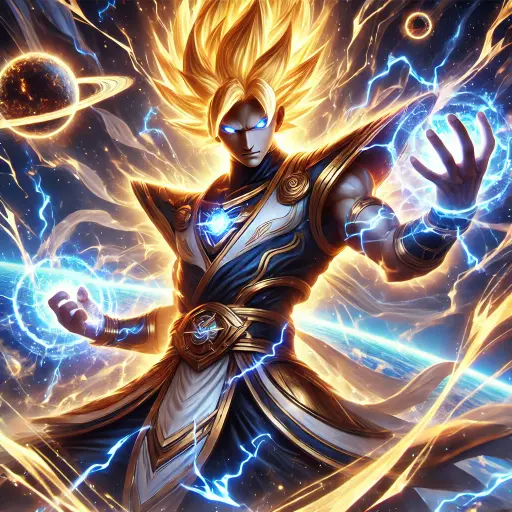 Legendary Golden Warrior – Limitless Power - PRINT