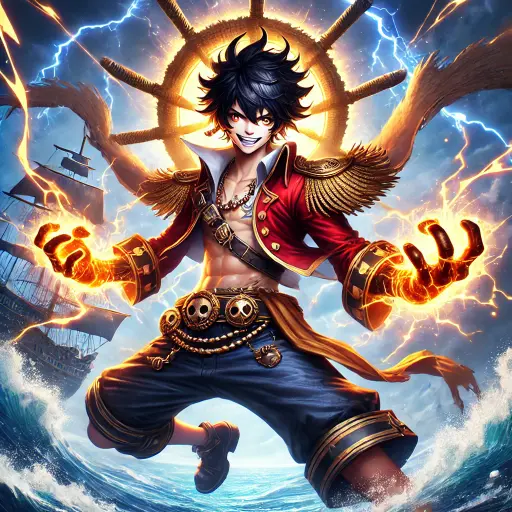 Pirate King’s Awakening – Boundless Ambition - PRINT